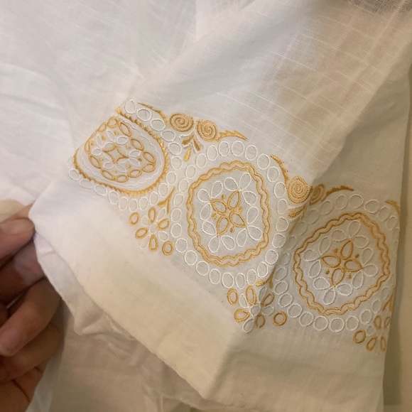 NWT Madewell Women’s Eyelet Peekaboo Top - Picture 7 of 8